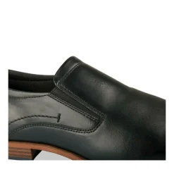 Derbies Slip-on NOIR Homme Motif Uni Lacets