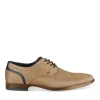 Derbies TAUPE Homme Motif Uni Lacets