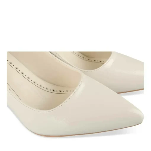 Escarpins Aiguille BEIGE Femme Motif Uni A Enfiler
