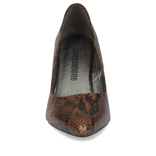 Escarpins Aiguille MARRON Femme