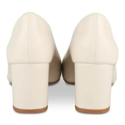 Escarpins BEIGE Femme Motif Uni A Enfiler