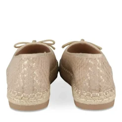 Espadrilles BEIGE Femme Motif Uni A Enfiler