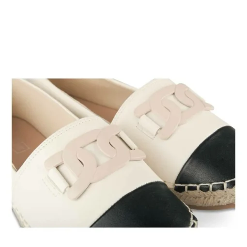 Espadrilles BEIGE Femme Motif Uni A Enfiler