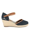 Espadrilles Corde MARRON Femme Motif Uni Boucle
