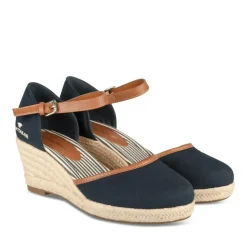 Espadrilles Corde MARRON Femme Motif Uni Boucle
