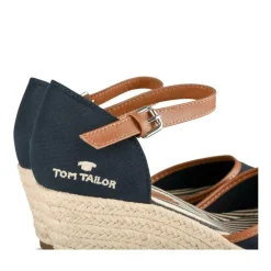 Espadrilles Corde MARRON Femme Motif Uni Boucle