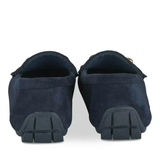 Mocassins MARINE Femme Motif Chaîne A Enfiler