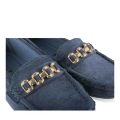 Mocassins MARINE Femme Motif Chaîne A Enfiler