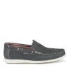 Mocassins MARINE Homme CUIR Motif Uni A Enfiler