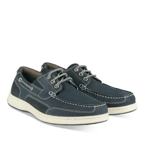 Mocassins MARINE Homme CUIR Motif Uni A Enfiler