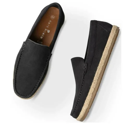 Mocassins MARINE Homme CUIR Motif Uni