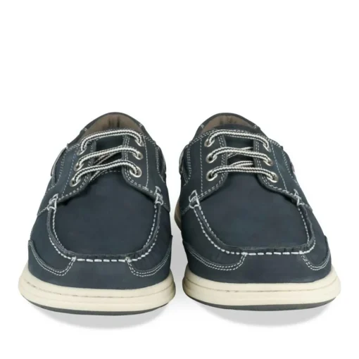Mocassins MARINE Homme CUIR Motif Uni A Enfiler