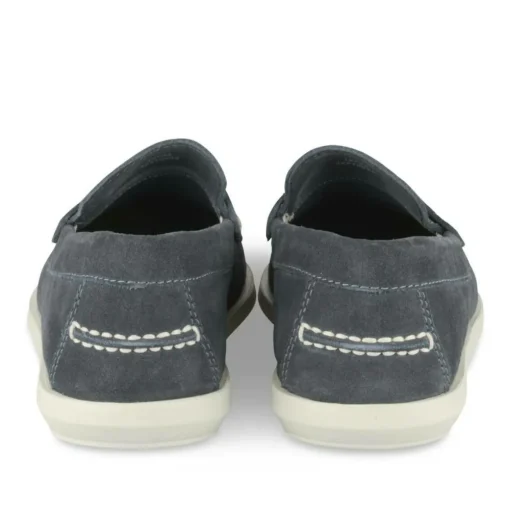 Mocassins MARINE Homme CUIR Motif Uni A Enfiler