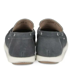 Mocassins MARINE Homme CUIR Motif Uni A Enfiler