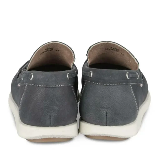 Mocassins MARINE Homme CUIR Motif Uni A Enfiler