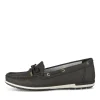 Mocassins NOIR Femme Motif Uni A Enfiler
