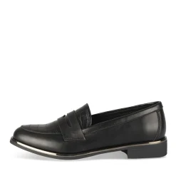 Mocassins NOIR Femme Motif Animal A Enfiler