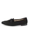 Mocassins NOIR Femme Motif Uni A Enfiler