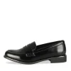 Mocassins NOIR Femme Motif Uni A Enfiler
