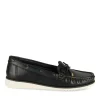 Mocassins NOIR Femme Motif Uni A Enfiler