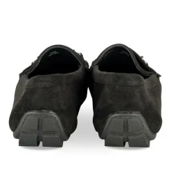 Mocassins NOIR Femme Motif Uni A Enfiler