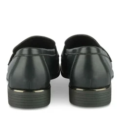Mocassins NOIR Femme Motif Clouté A Enfiler