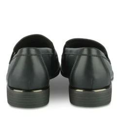 Mocassins NOIR Femme Motif A Pois A Enfiler