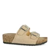 Mules Liège BEIGE Femme Motif Perle A Enfiler