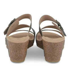 Mules NOIR Femme Motif Uni A Enfiler