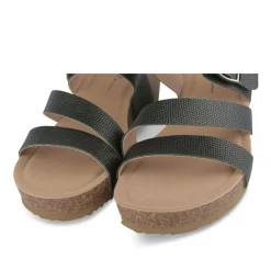 Mules NOIR Femme Motif Uni A Enfiler