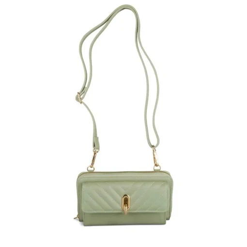 Pochette Téléphone KAKI Femme