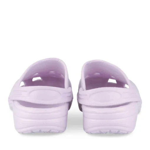 Sabots Plage LILAS Fille Motif Uni A Enfiler