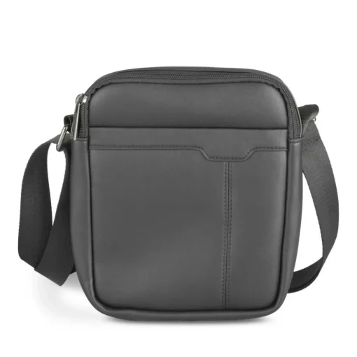 Sac à Bandoulière NOIR Homme Motif Uni