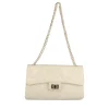 Sac à Main BEIGE Femme Motif Fleuri