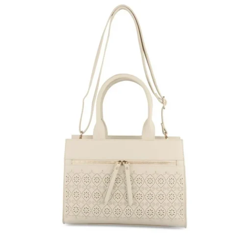 Sac à Main BEIGE Femme Motif Uni
