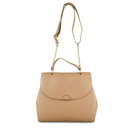 Sac à Main BEIGE Femme Motif Uni