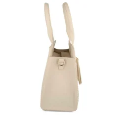 Sac à Main BEIGE Femme Motif Uni