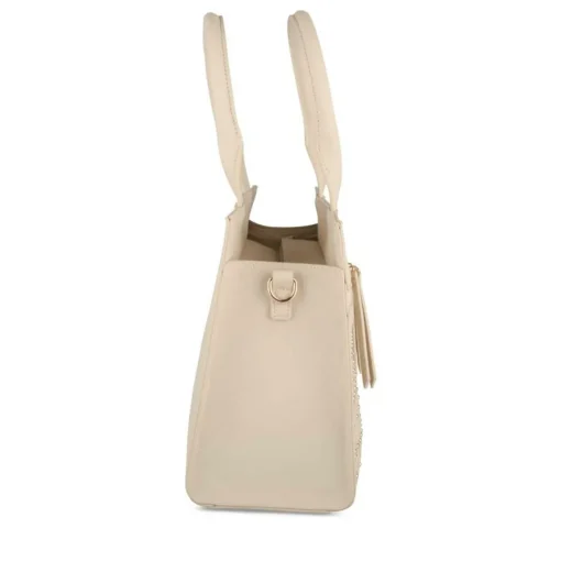 Sac à Main BEIGE Femme Motif Uni
