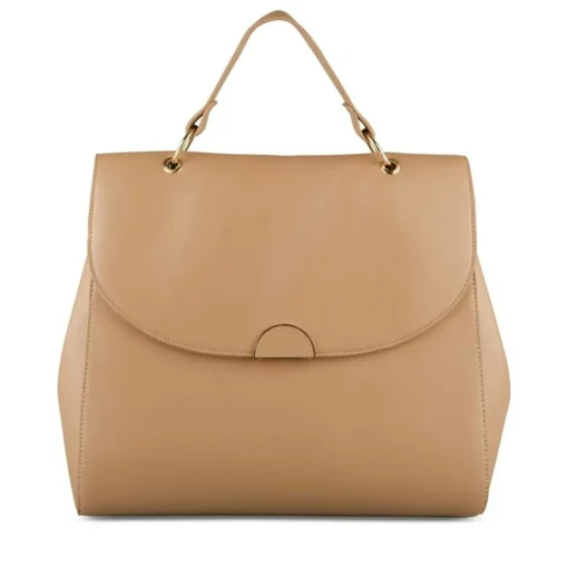 Sac à Main BEIGE Femme Motif Uni