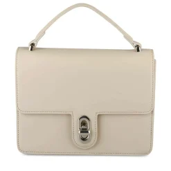 Sac à Main BEIGE Femme Motif Uni
