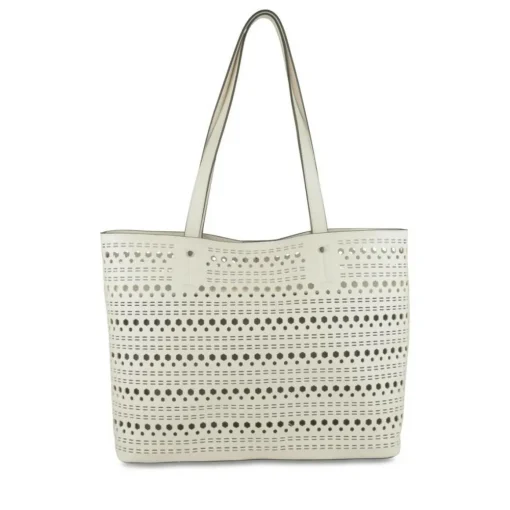Sac à Main BLANC Femme Motif Uni