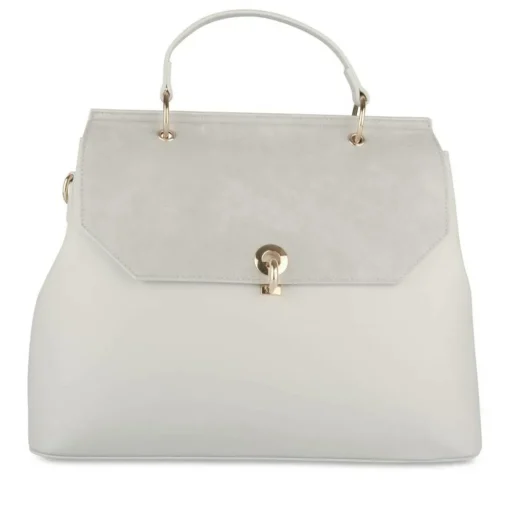Sac à Main GRIS Femme Motif Uni
