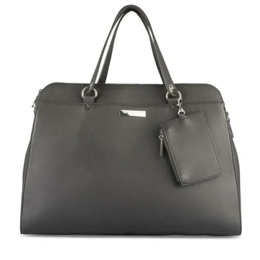 Sac à Main GRIS Femme Motif Uni