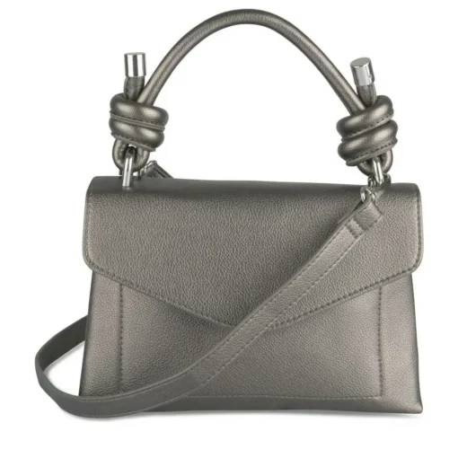 Sac à Main GRIS Femme Motif Uni