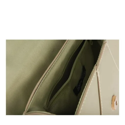 Sac à Main KAKI Femme Motif Clouté