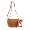 Sac à Main MARRON Femme Motif Uni