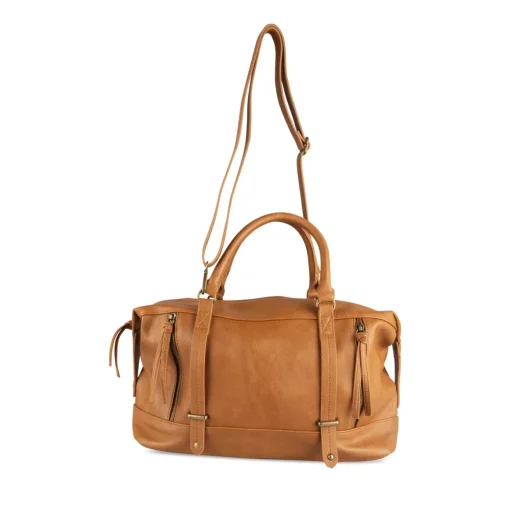 Sac à Main MARRON Femme Motif Uni