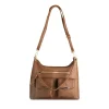 Sac à Main MARRON Femme Motif Uni