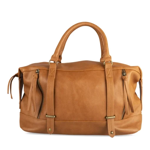 Sac à Main MARRON Femme Motif Uni