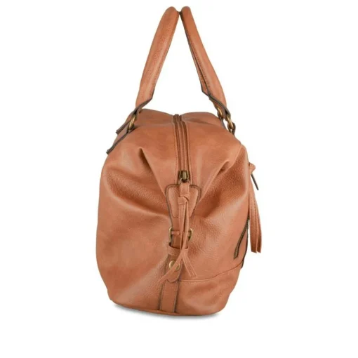 Sac à Main MARRON Femme Motif Clouté